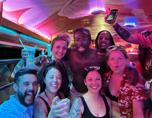 Tamarindo Nightlife Crawler Hawler Party Bus Tamarindo - Beach and Pool Crawl