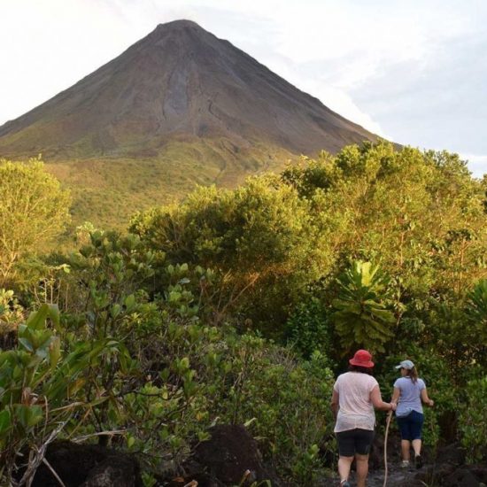 Hiking Arenal volcano Costa Rica
